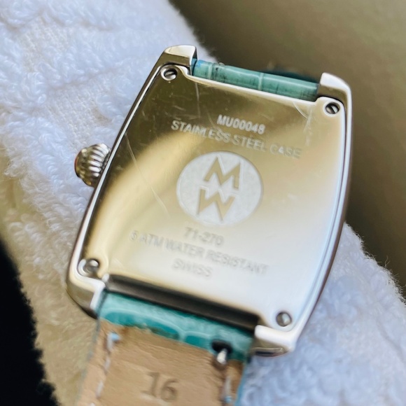 MICHELE Vintage Mini Urban Stainless Steel and Quartz Watch. - Picture 5 of 9